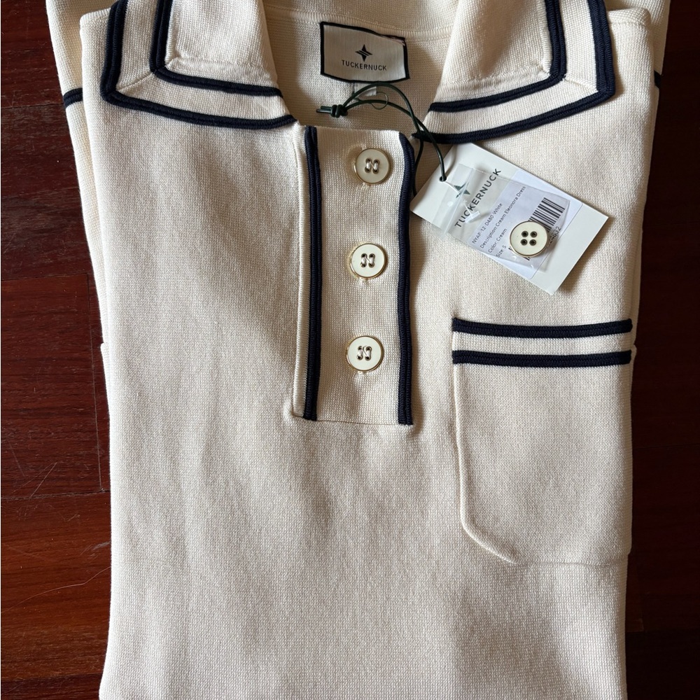 NWT Tuckernuck Cream Eleonora Mini Dress original $248 - Picture 5 of 11